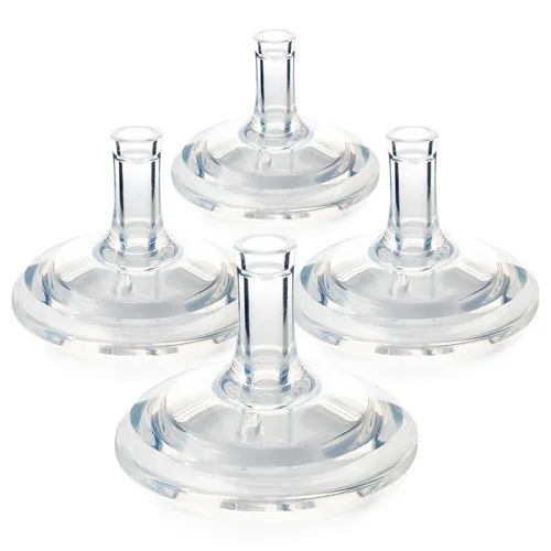 Vista 10 de Tetina para biberones de cuello ancho del Dr. Brown's y biberones con boquilla para sorber, flujo variable, pezones de conversión de silicona, más