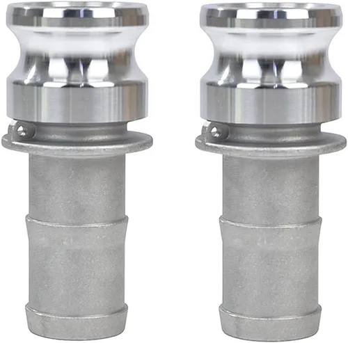 Vista 6 de 2 accesorios de aluminio Camlock - Accesorios de manguera de leva y ranura tipo E, acoplamiento Camlock de 1 pulgada