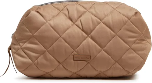 Vista 12 de Vera Bradley Organizador de Maquillaje para Mujer, de Twill de Alto Rendimiento, Mediano, Negro, Tamaño único