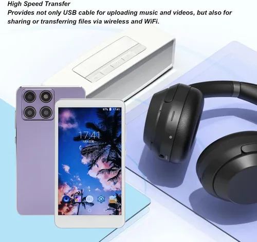 Vista 6 de Reproductor de MP3 con Bluetooth y Wi Fi, pantalla táctil completa 5.0 reproductor MP4 MP3 con, reproductor de música digital de alta fidelidad