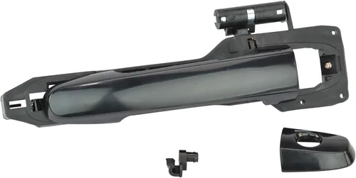 Vista 100 de TRQ Manija de puerta exterior delantera derecha cromada para el lado del pasajero compatible con Dodge Durango Jeep Grand Cherokee 2011-2021