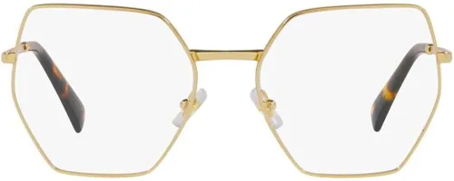 Vista 2 de Miu Miu VMU 50VV Gold 5518140 - Marco de lentes para mujer