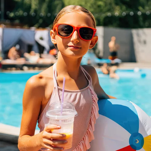 Vista 5 de MIAHART Gafas de sol para niños, colores neón, recuerdos de fiesta para niños y niñas, verano, playa, piscina, cumpleaños, graduación, regalos