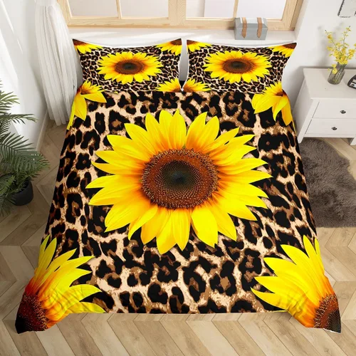 Vista 22 de Juego de funda de edredón con lazo de dibujos animados para niñas, tamaño individual, juegos de ropa de cama de princesa con lazo para niños, 2 Azul
