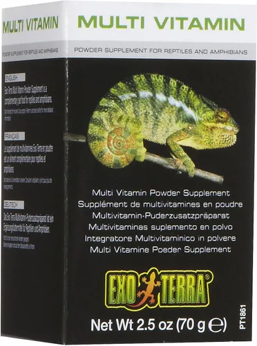 Vista 2 de Exo Terra Suplemento multivitamínico en polvo para reptiles y anfibios, 2.5