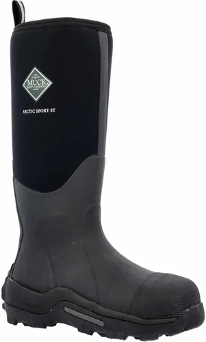 Vista 6 de MUCK Arctic Sport - Botas de trabajo con aislamiento impermeable y puntera de acero