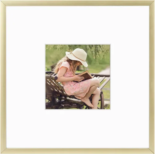Vista 10 de Frametory, Portarretratos de aluminio negro de 6 x 8 pulgadas, juego de 1, ideal para mostrar fotos de 5 x 7 con paspartú o 6 x 8 sin paspartú