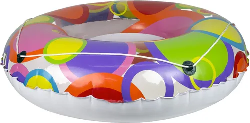 Vista 8 de Poolmaster Flotador de tubo de piscina de 48 pulgadas, círculos brillantes
