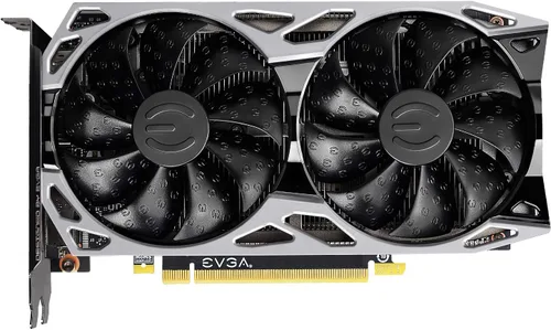 Vista 2 de EVGA 06G-P4-2066-KR GeForce RTX 2060 KO Gaming, 6GB GDDR6, ventiladores duales, placa trasera de metal