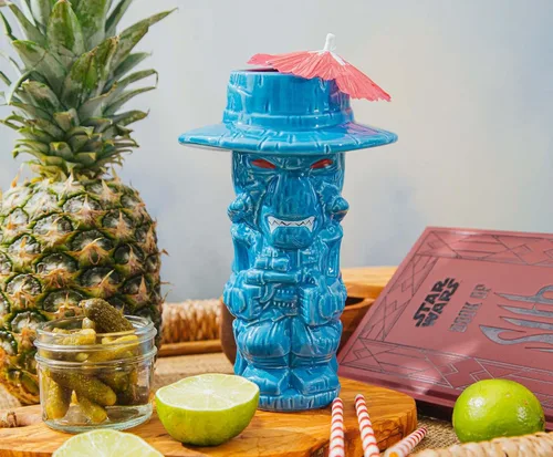 Vista 4 de Geeki Tikis Star Wars: The Book Of Boba Fett Cad Bane - Taza de cerámica Vaso de cóctel de fiesta para licor y bebidas Capacidad para 18 onzas