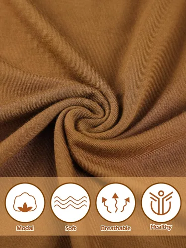 Vista 5 de Conjunto Willbond de vestido sin mangas, largo, con tirantes delgados, liso, 3 unidades, para mujer