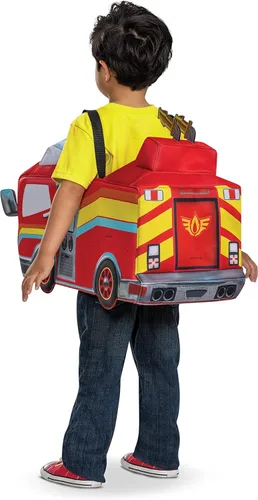 Vista 2 de Disguise Bo - Disfraz de vehículo 3D, accesorio oficial de Firebuds para niños, hasta la talla 6