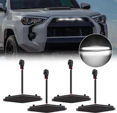 Vista 7 de Gempro Conjunto de Luz LED para Placa de Matrícula Montaje de Lámparas de Etiqueta de Parachoques Trasero para 1996-2023 4Runner 2008-2022 Sequoia