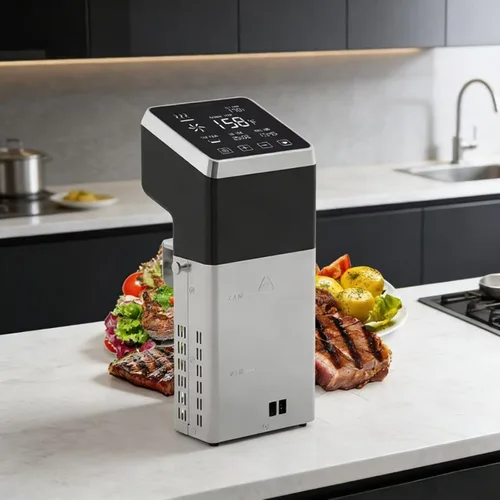 Vista 2 de Olla de precisión comercial Sous Vide de 1400 W Circulador de inmersión de calentamiento rápido Máquina térmica Sous Vide con temperatura