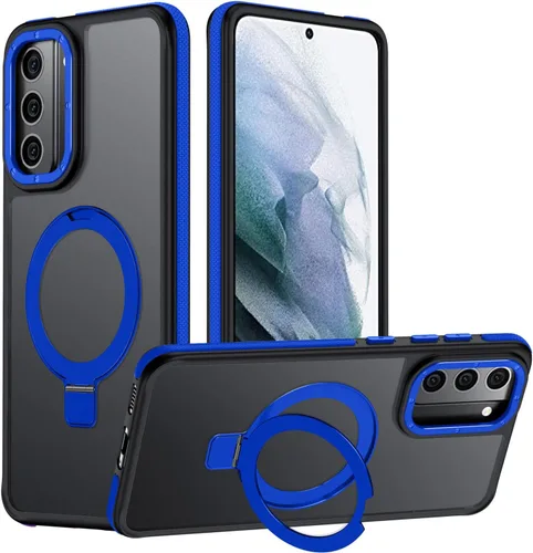 Vista 38 de Funda para Samsung Galaxy S24 Plus, soporte de anillo magnético ajustable [compatible con Magsafe], [protección a prueba de golpes de grado militar]