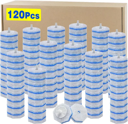 Vista 8 de 30pcs Recambios desechables de la cabeza del cepillo del inodoro
