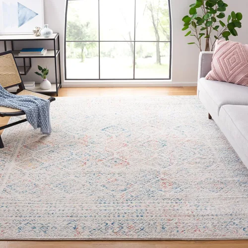 Vista 183 de Safavieh - Alfombra decorativa de la colección Tulum, modelo TUL264F, estilo marroquí, bohemio y desgastado, no suelta pelusa, para sala, vestíbulo