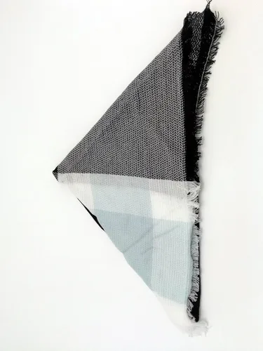 Vista 119 de Wander Agio - Bufanda envolvente con diseño a cuadros o triangular para mujer, cálida y larga, de punto, sensación de cachemira, chal