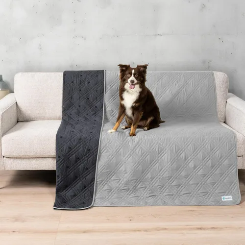 Vista 20 de PetAmi Funda de sofá impermeable para perros, manta impermeable para mascotas, funda reversible para muebles protector de sofá para cama de gato