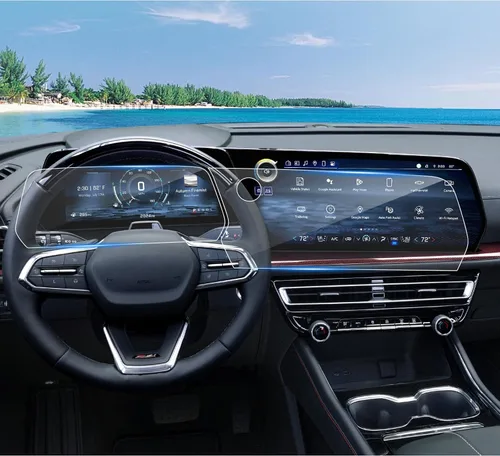 Vista 10 de Protector de pantalla para Chevy Traverse (LS/LT/Z71/RS/High Country) 2024 2025 2026 para Chevy Traverse (LS/LT/Z71/RS/High Country) Centro