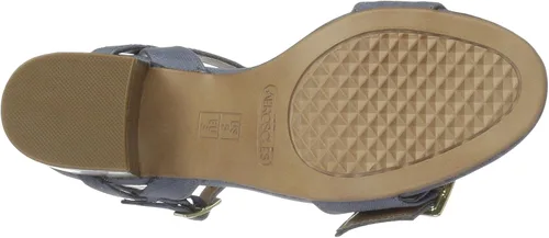 Vista 4 de Aerosoles Sandalias de vestir de Mid Town para mujer, Azul Patchwork, 9