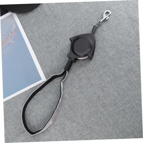 Vista 9 de Alipis Correa retráctil para perros pequeños, cuerda de tracción telescópica automática con mango ergonómico, agarre cómodo para entrenamiento