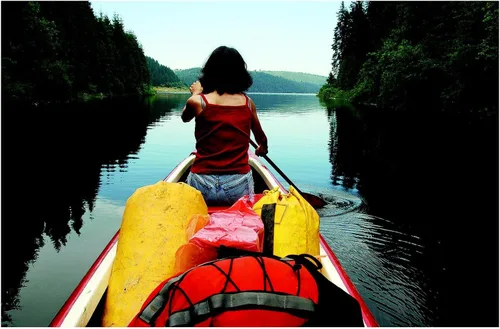 Vista 9 de attwood Bolsa o estuche impermeable – Mochila impermeable enrollable que mantiene el equipo seco para kayak, natación, rafting, canotaje
