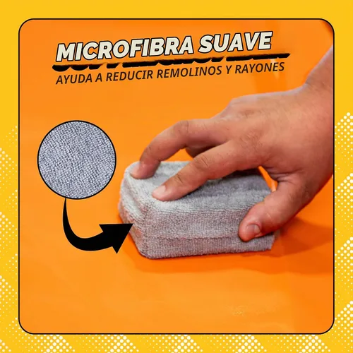 Vista 3 de Chemical Guys, Almohadillas aplicadoras de espuma para cera, sellador