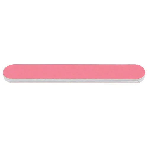 Vista 4 de ForPro Professional Collection Mini tabla de espuma, lima de uñas de doble cara, grano 280/400, 3.5 pulgadas de largo x .5 pulgadas de ancho, rosa