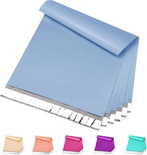 Vista 19 de Metronic 100 unidades de sobres de polietileno de 24 x 24 pulgadas, bolsas de envío grandes para ropa, bolsas de correo adhesivas fuertes