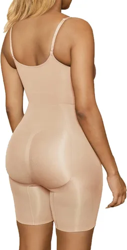 Vista 3 de SHAPERX - Body tipo faja moldeadora para mujer, con control de abdomen, sin costuras, para moldear la cintura, compresión del cuerpo