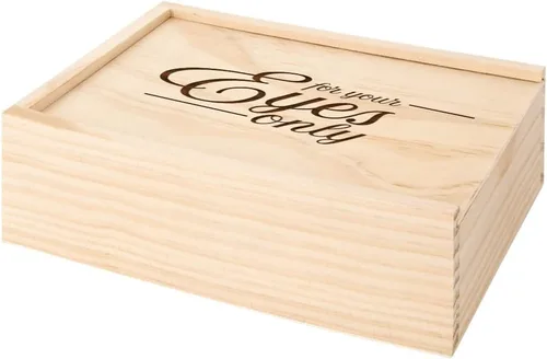 Vista 7 de Koyal Wholesale Caja de recuerdo grabada para álbum de fotos de boudoir solo para tus ojos, regalo de despedida de soltera para novia futura boda