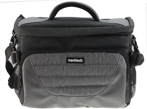 Vista 4 de Navitech Funda para cámara réflex digital y lente compatible con Nikon Coolpix P900, color gris