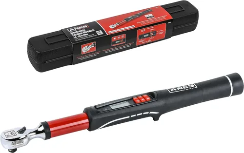 Vista 10 de ARES 43008 1/2-Inch Drive Flex Head Digital Torque Wrench Torque and Angle Readings