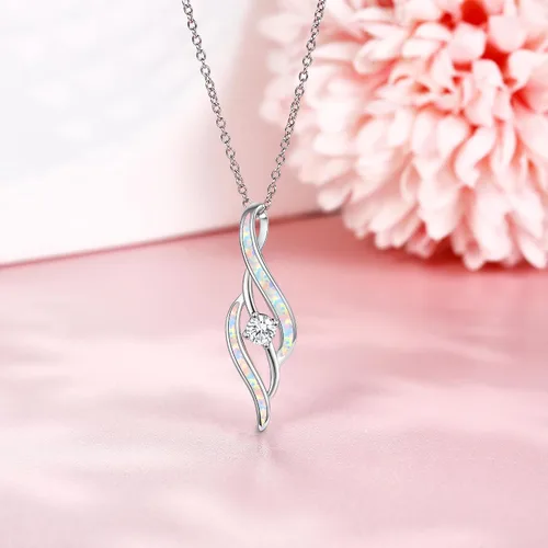 Vista 3 de Collar de moissanita para mujer, plata de ley 925, colgante de árbol de la vida, collar de diamantes de moissanita, collar con colgante