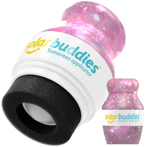 Vista 7 de Solar Buddies Aplicador de Protector Solar – Single Nude – Aplicador Recargable en Rollo con Esponja para Protector Solar, Crema Solar y Loción