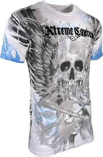 Vista 7 de Xtreme Couture by Affliction Camiseta para hombre The Edge White