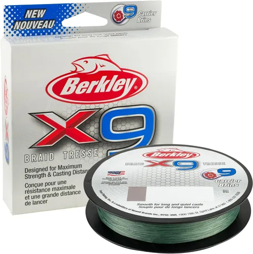 Vista 4 de Berkley Línea de pesca trenzada x9 Cristal
