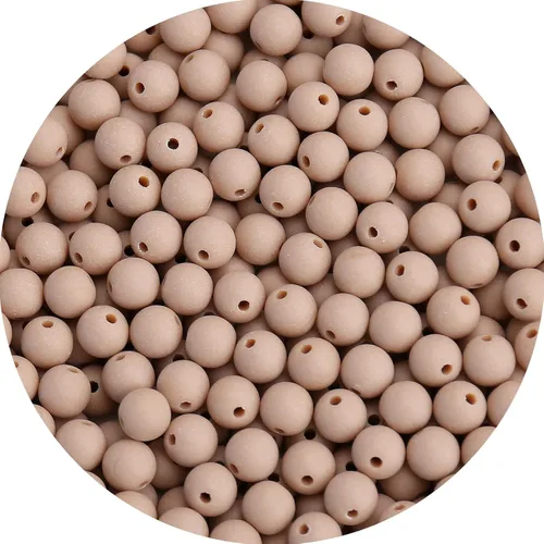 Vista 31 de BONNY BOXX 2000 piezas 4 mm cuentas redondas de acrílico de zafiro suave, bolas de plástico de chicle de burbujas, cuentas gruesas de bolas
