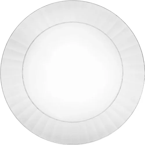 Vista 5 de Party Essentials plato rectangular de plástico duro para bocadillos