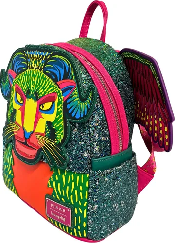 Vista 7 de Loungefly Disney Pixar Coco Pepita - Bolso de hombro con doble correa, Multi, Mini
