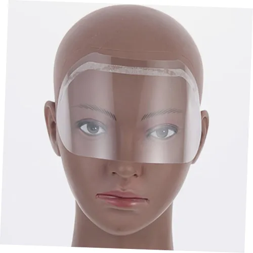 Vista 2 de PVC Hairdressing Facial Shield 300pcs for Eyes Face