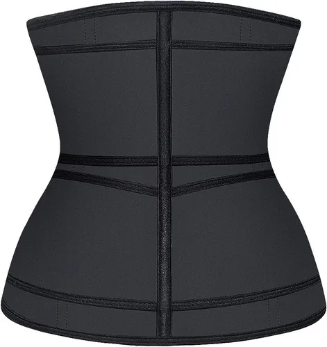 Vista 3 de Corsé de látex para entrenamiento de cintura para mujer, cinturón de control de abdomen