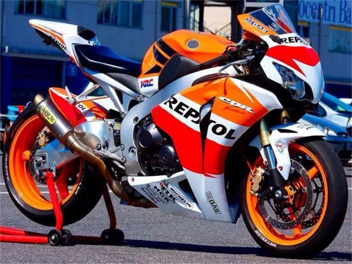 Vista 8 de Carenado negro brillante apto para Honda 2008 2009 2010 2011 CBR1000RR CBR 1000RR nueva inyección ABS plásticos carrocería kit cuerpo trabajo 08 09