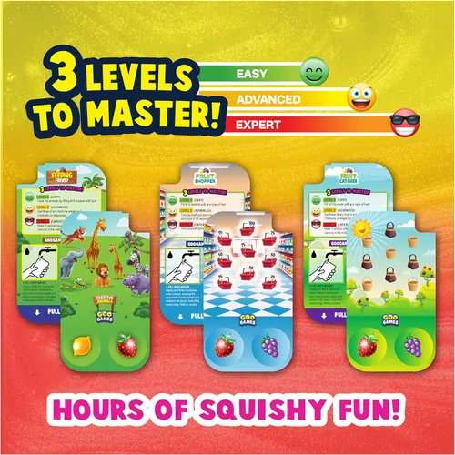 Vista 4 de GooGames, Juegos de Agua de Mano con Tesoros Flotantes, Aventuras Sensoriales de Juego Antiestrés, No Tóxico, Sin Ensuciar, Fascinante Diversión
