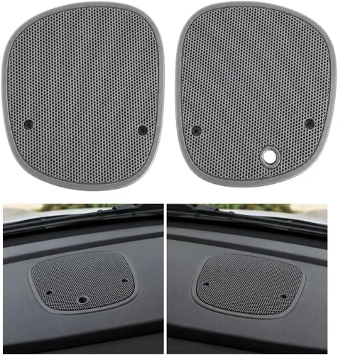 Vista 13 de PIT66 Cubierta de parrilla para altavoz frontal compatible con Chevy Blazer 98-05/98-05 GMC Jimmy rejilla negra