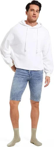 Vista 5 de 10 pares de calcetines de algodón para hombre, atléticos, casuales, suaves, transpirables, con control de humedad