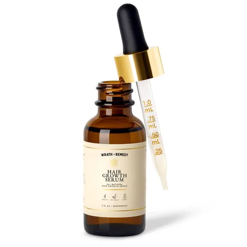 Vista 9 de Suero para el crecimiento del cabello para mujeres y hombres — USDA Organic, 10 en 1 Tricho10™ suero para el cuero cabelludo para un cabello más