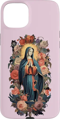 Vista 9 de Funda para iPhone 16 Nuestra Señora de Guadalupe Virgen María Virgen De Guadalupe