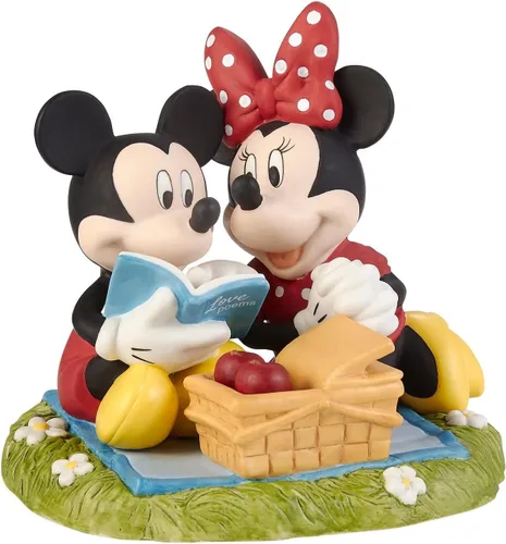 Vista 3 de Figura de Mickey Mouse y Minnie Mouse de Disney Life with You is Always A Picnic